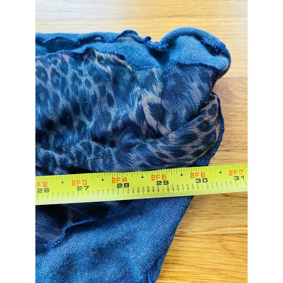 Multicolor Animal Print Infinity Scarf One Size Two Layer - Picture 5 of 6